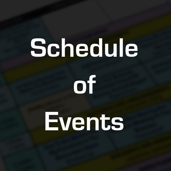 Schedule of Events